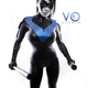 Illustration for article titled Nightwing Cosplay Kicks Ass, Eats Fried Chicken